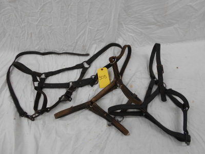 LEATHER DRAFT HALTERS