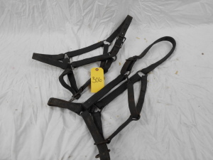 LEATHER DRAFT HALTERS