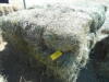 Square bales of grass hay