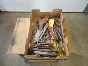 PIPE WRENCHES, CHISELS, PUNCHES, TIN SNIPS, CRESSANT WRENCHES