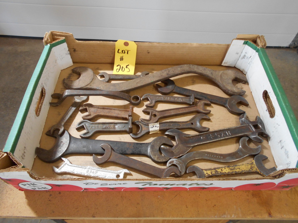 OLD WRENCHES at Auction on {starts_closing_date}