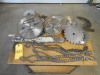 CHAINSAW BAR & CHAINS, SAW BLADES, CUTTING DISKS, BENCH GRINDER WHEELS, HAND SAW