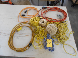 ROPES, EXTENSION CORDS, CHAIN