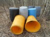 6 PLASTIC RAIN BARRELS