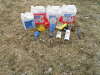 ANTIFREEZE, HAND OIL CANS, PRY BAR, FUNNELS, TANK DIGESTION, SULFLO,