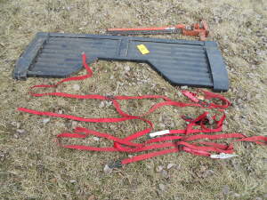 METAL TAIL GATE, JACK ALL, TOW STRAPS