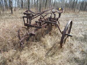 ANTIQUE 1 BOTTOM PLOW