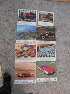 8 CAR CALENDARS