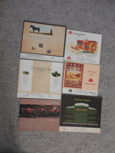 6 TRACTOR CALENDARS