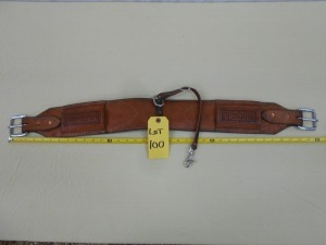 Good Wide Leather Back Cinch