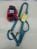 Davis Bell Boots - red & Teal Horse Halter - used