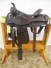 16" Circle Y Western Saddle with Neoprene Cinch & Leather Back Cinch