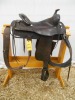 16" Circle Y Western Saddle with Neoprene Cinch & Leather Back Cinch - 2