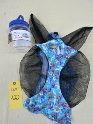 New 'Pro Choice' Lycra Fly Mask - Cob size, print
