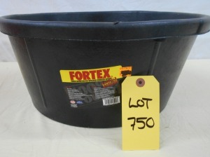 New Fortex Rubber Utility Tub
