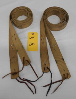 Nylon Cinch Strap Sets