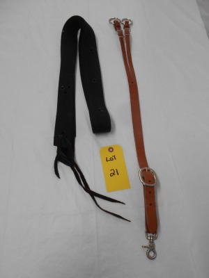 Set of Cinch Straps & Running Martingale