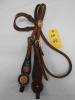 Fancy Leather Headstall