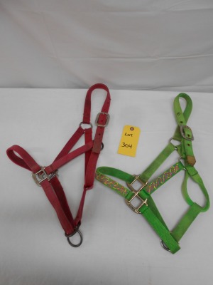 2 Nylon Halters