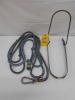 Wall Saddle Rack & Long Lead Rope