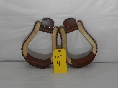 Rawhide Western Stirrups