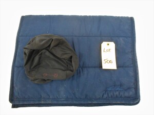 English Saddle Pad & Helmut Cover