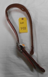 New Belt Style One Earred Headstall in Pink
