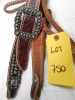 New Belt Style Headstall in Red - 2