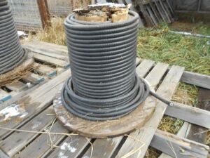 SPOOL OF NEW UNDERGROUND WIRE