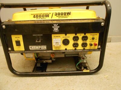 3000W CHAMPION GENERATOR