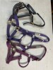 3 NYLON SMALL HORSE HALTERS